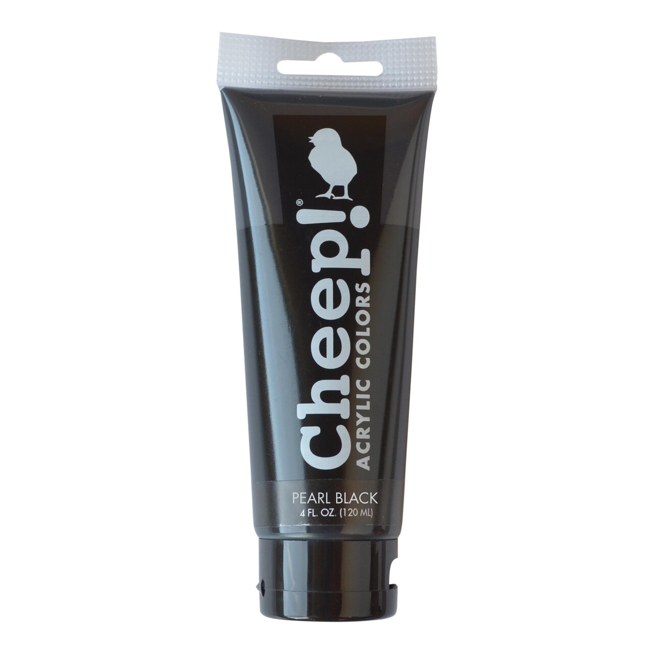 Cheep! Acrylic Paints, 4 oz. Tube - Pearl Black, Perfect for Artists - Quality Acrylic Paint Heavy Body Paint Artist and Student
